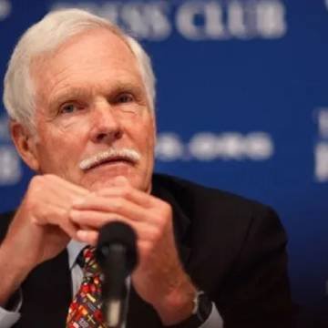 Falleció Ted Turner, fundador de CNN