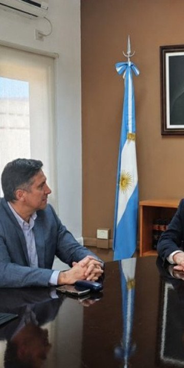 El Procurador García Castiella se reunió con funcionarios de Seguridad