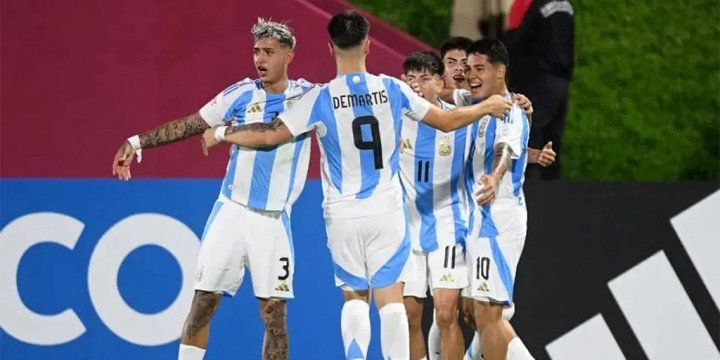 Triunfo de la Selección Argentina Sub17