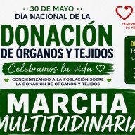 Marcha por el Día del Donante de Órganos y Tejidos