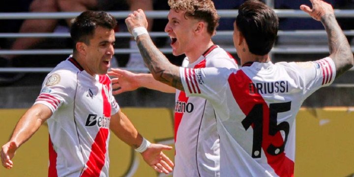 River goleó a Belgrano en el Monumental