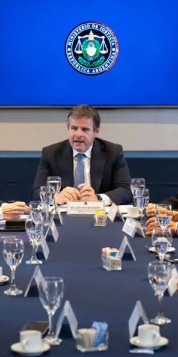 Funcionarios de Justicia se reunieron con Mahiques