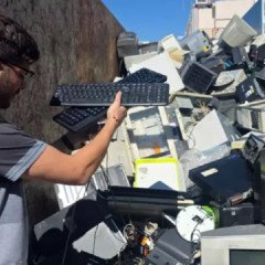 Más de 3 toneladas de residuos eléctricos se recolectaron en el shopping