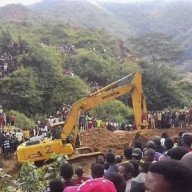 Se derrumbó en una mina en el Congo