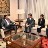 Sáenz se reunió con el presidente de POSCO Argentina