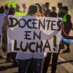 Inicia el paro nacional de la CTERA por 24 horas