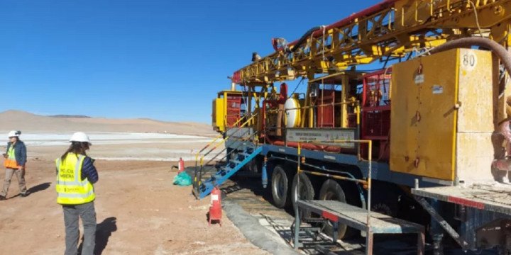 La producción minera cayó por primera vez