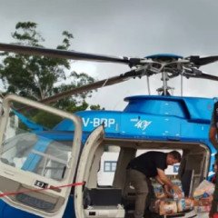 Asistencia aérea en Tartagal: 156 familias recibieron ayuda humanitaria