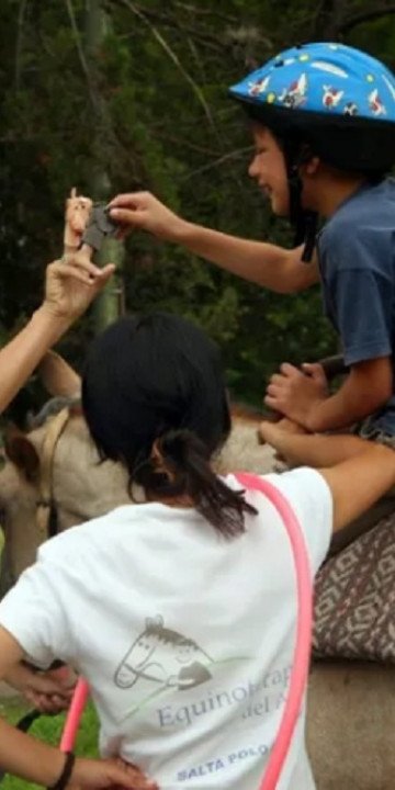 La Fundación de Equinoterapia en la Expo Rural