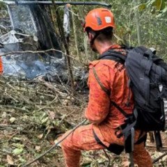 Otro accidente de helicóptero en Brasil