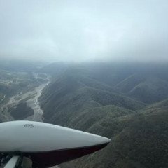 Incendios: Defensa Civil realizó sobrevuelo de monitoreo