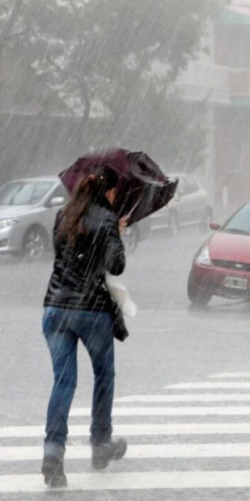 Alerta por tormentas fuertes en toda la provincia