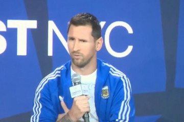 Lio Messi habló en la conferencia previo a la final