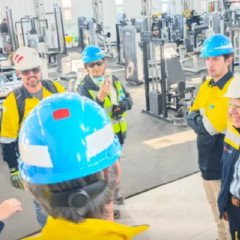 El ministro Lupión recorrió el proyecto de litio Rincón