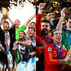 Argentina y España definen el Mundial