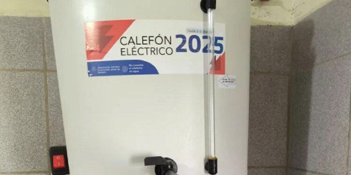 Lanzan el Programa Calefón en Casa 