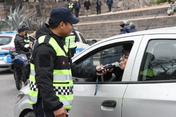 Operativo de seguridad vial por el Festival de la Chicha