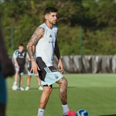 Cuti Romero volvió a entrenar con normalidad