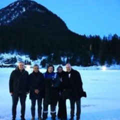 Javier Milei llegó a la ciudad de Davos