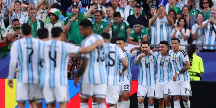 Argentina entrenó pensando en Austria