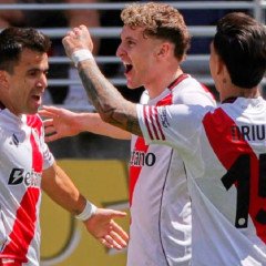 River goleó a Belgrano en el Monumental