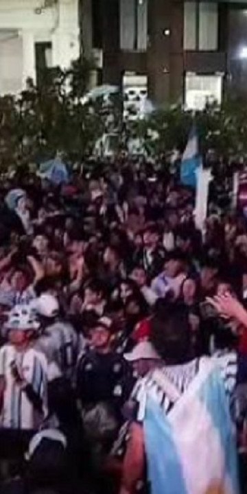 Salta explotó de alegría ante el gran triunfo de la Selección 