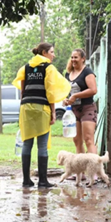 Las familias evacuadas del sur provincial regresaron a sus hogares