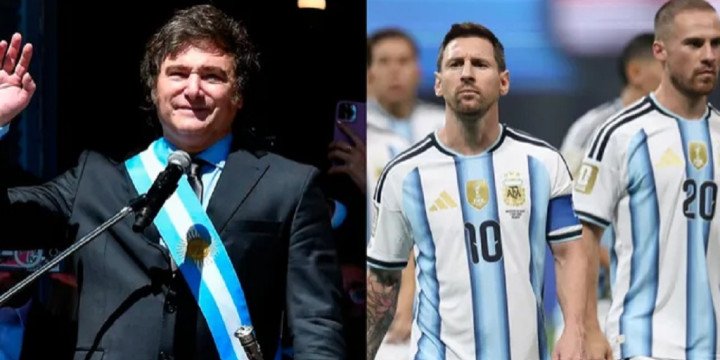  Milei elogió a la Selección argentina
