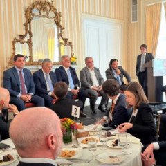 Sáenz participó en el Council of the Americas