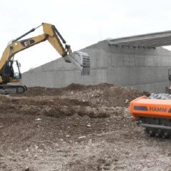 Avanza la autopista en Valle de Lerma