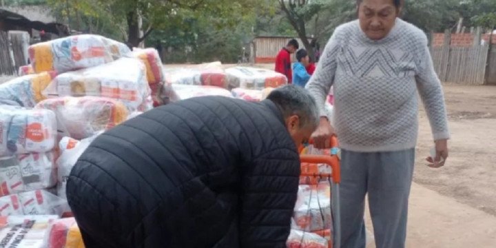 Asistencia alimentaria en General Ballivián