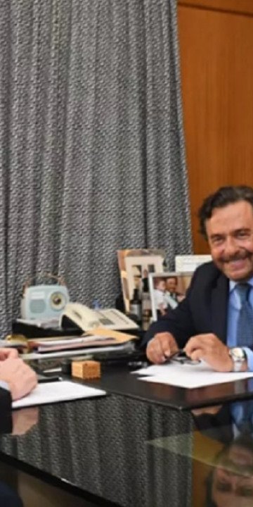 Sáenz planteó a Santilli la agenda de prioridades para Salta
