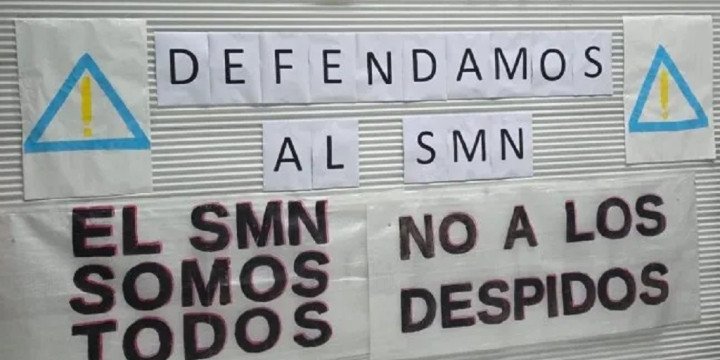 Despidieron a 140 trabajadores del SMN