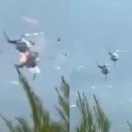 Choque fatal de helicópteros en Grecia