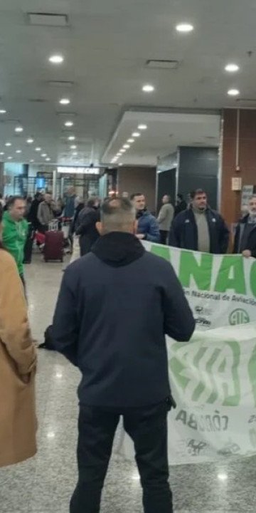 ATE decidió reprogramar el paro de aeroportuarios
