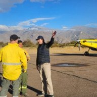 En Cafayate el incendio está contenido