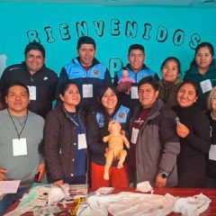 Capacitación de RCP neonatal en el interior