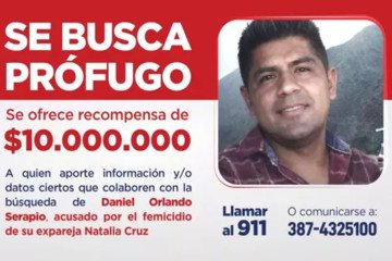 10 Millones de pesos para quien sepa sobre el paradero de Daniel Serapio