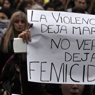 74 femicidios en el país en cuatro meses
