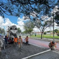 Avances de obras en Bº Limache