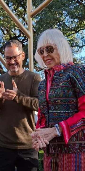 Marta Minujín compartió la 3ª edición de 