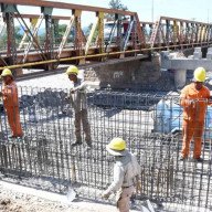 Comienzan las obras en el nuevo puente de Vaqueros