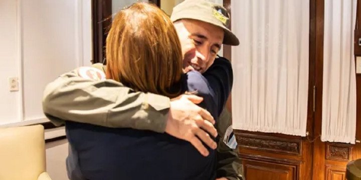 Patricia Bullrich recibió a Gallo en el Senado