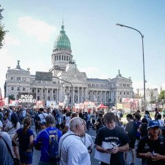 Operativo de seguridad en el Congreso