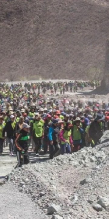 Milagro: más de 2800 peregrinos partirán de San Antonio de los Cobres 