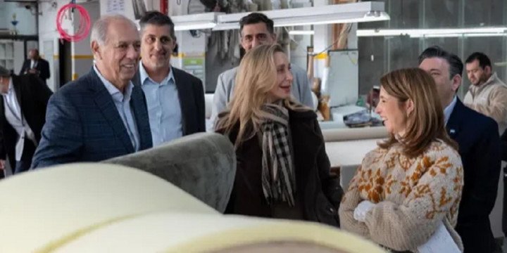 Karina se sumó a las recorridas en CABA