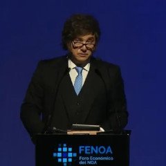 Javier Milei disertó en el FENOA 2026