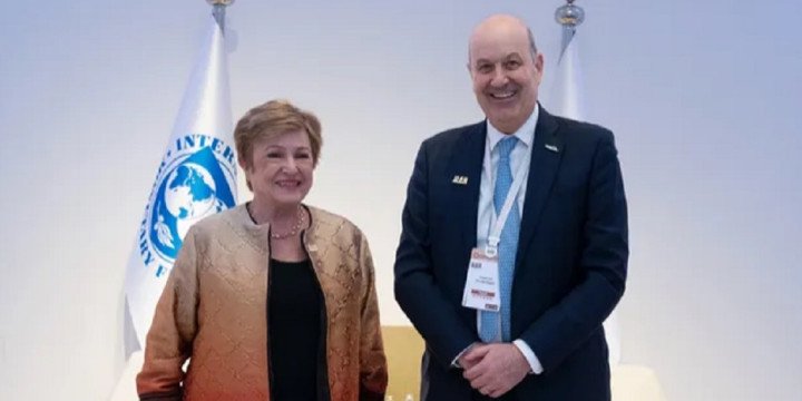 Sturzenegger se reunió con Georgieva