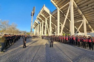 Operativo de seguridad para el clásico salteño