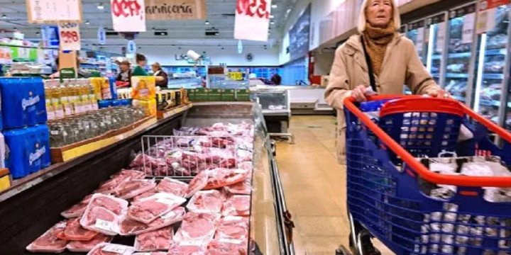 Fuerte caída en el consumo de la carne